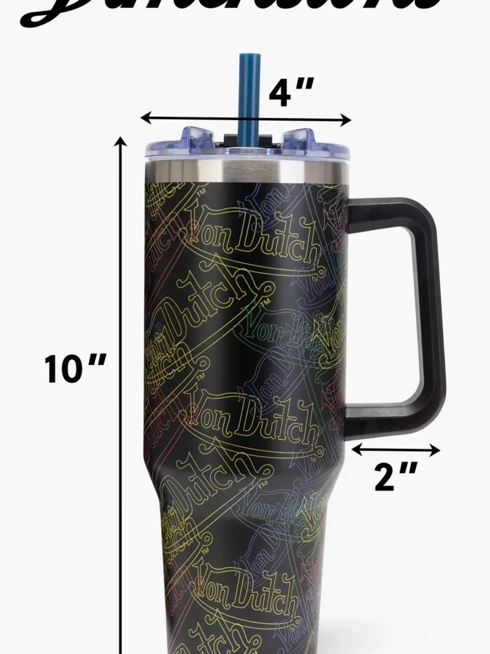 Von Dutch 40 oz tumbler